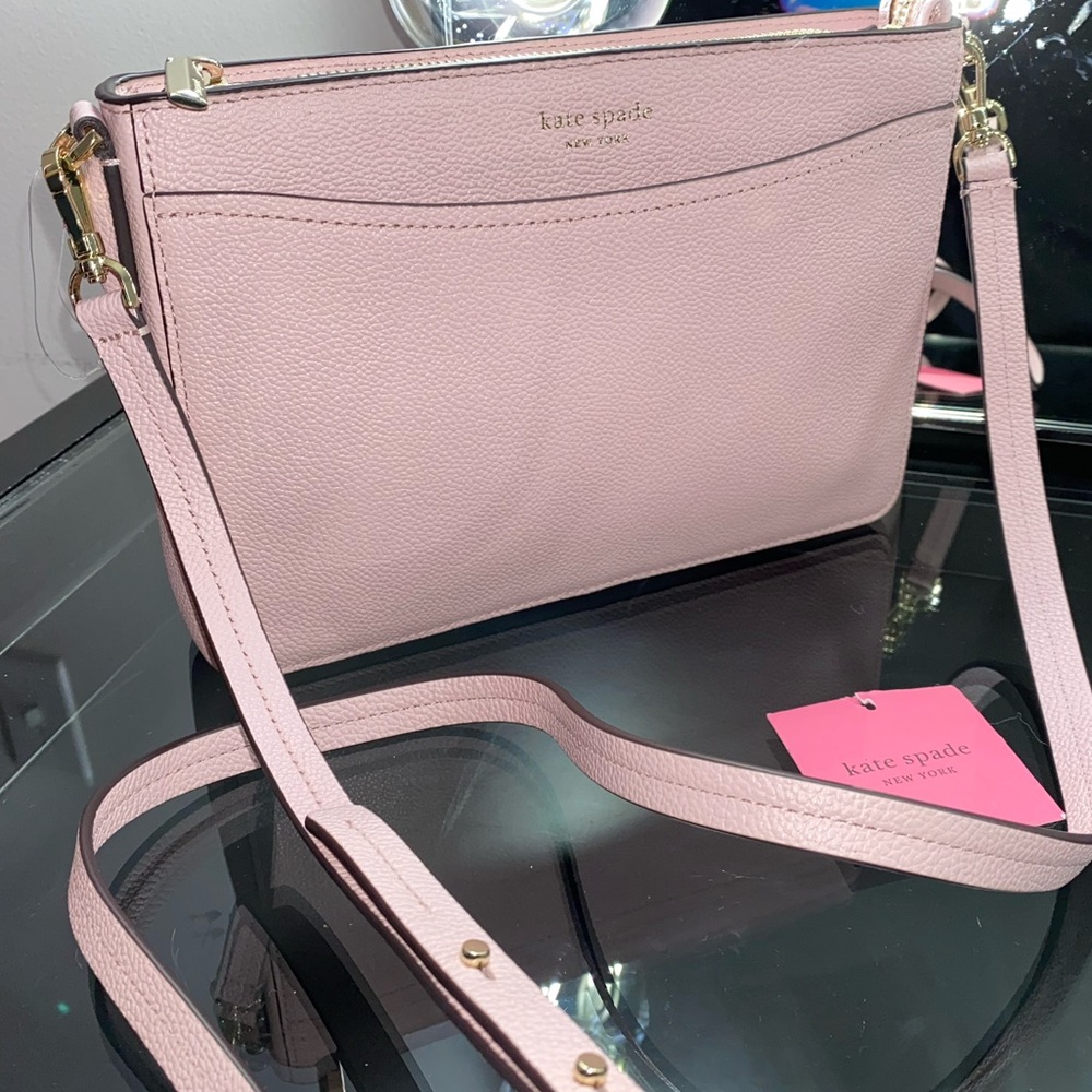 BRAND NEW! Kate Spade Light Pink Crossbody Bag - Picture 14 of 15